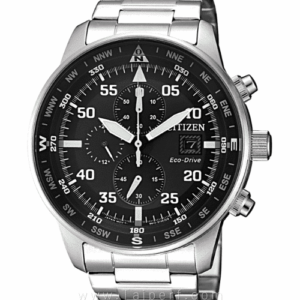 Citizen Mens Solar Powered Chronograph Watch Analog Display