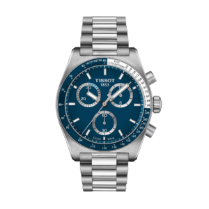 TISSOT PR516 CHRONO Quartz 40MM SS Blue Dial Men's Watch