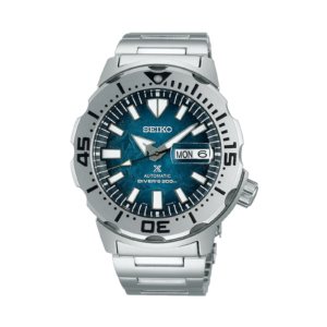 Seiko Prospex"Antarctica Monster" Diver's 200m Automatic Blue Dial Watch SRPH75K1, Blue, Diver