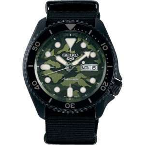 MEN'S 5 SPORTS SKX "CAMOUFLAGE" AUTOMATIC WATCH (SRPJ37K1)