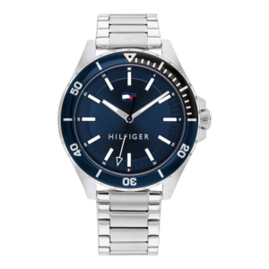 Tommy Hilfiger Analogue Quartz Watch for Men with Silver Stainless Steel Bracelet - 1792012