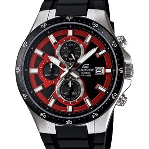 CASIO EDIFICE EFR 519-1A4
Men's watch with chronograph and date