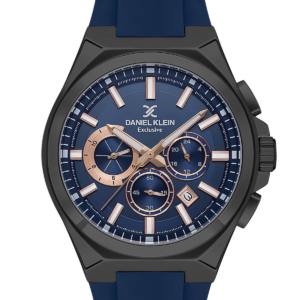Blue Exclusive Men Watch with Silicone Strap
DK.1.13815-3