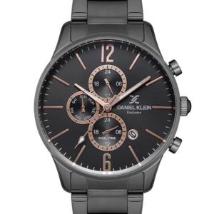 The watch in the image is a Daniel Klein Exclusive men's wristwatch, specifically model DK.1.12824-6.