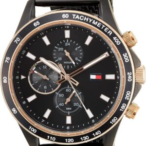 Tommy Hilfiger Watch MILES 1792020 Men's Black