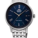 Orient RA AC0J03L Contemporary Automatic Gents Watch Stainless Steel Blue Dial