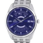 Orient Multi Year Calendar RA-BA0003L Men's Automatic Watch Blue Dial Steel Bracelet