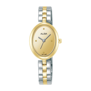 AH8920X1 Gold Oval Dial Women's Fashion Watch