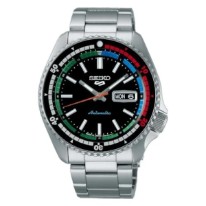 Seiko 5 Sports SBSA221 Automatic Retro Special Edition Black Dial Watch Japan